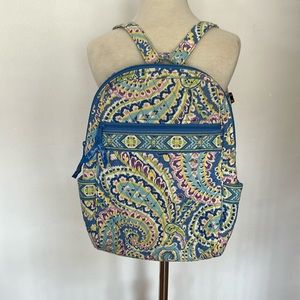 Vera Bradley small backpack  blue floral